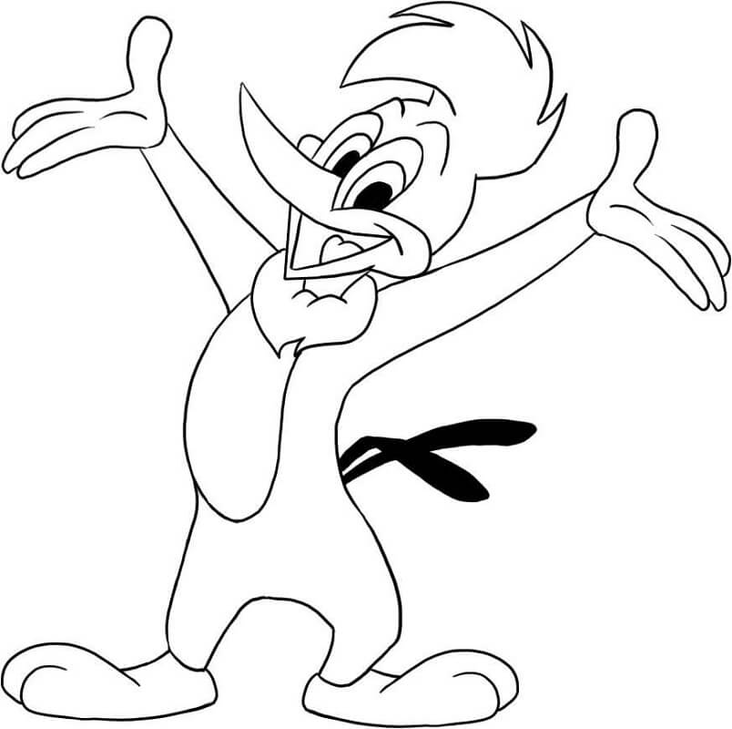 Chim Gõ Kiến Woody Vui Vẻ