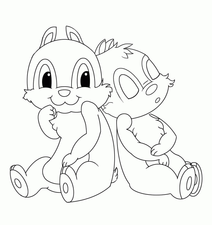 Chip và Dale Dễ Thương
