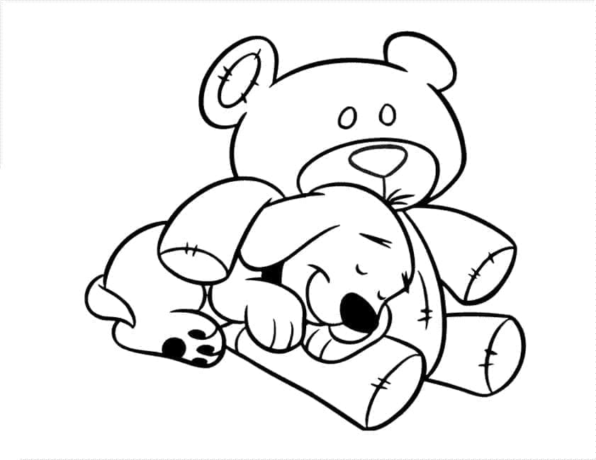 Chú Chó Clifford Đang Ngủ