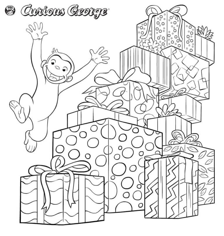 Curious George with Lots of Presents
