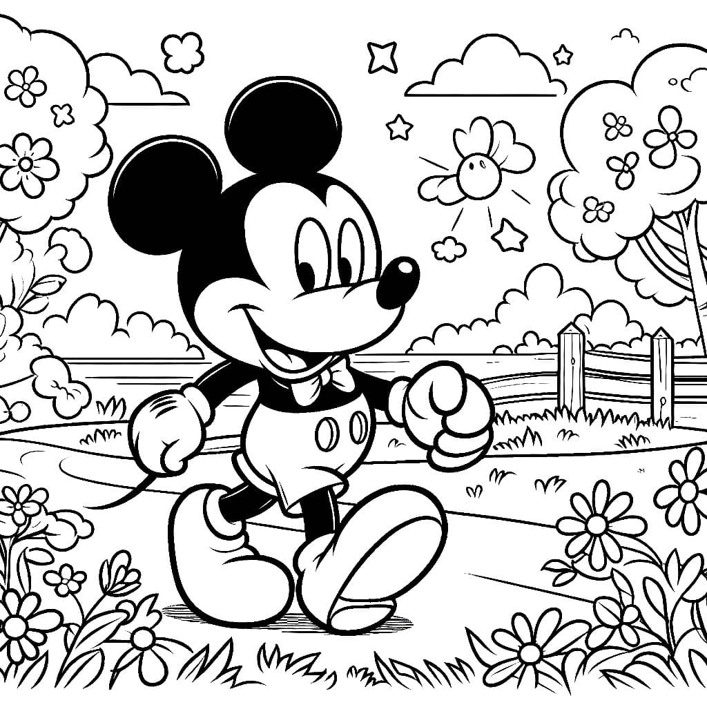 Chuột Mickey Đi Chơi