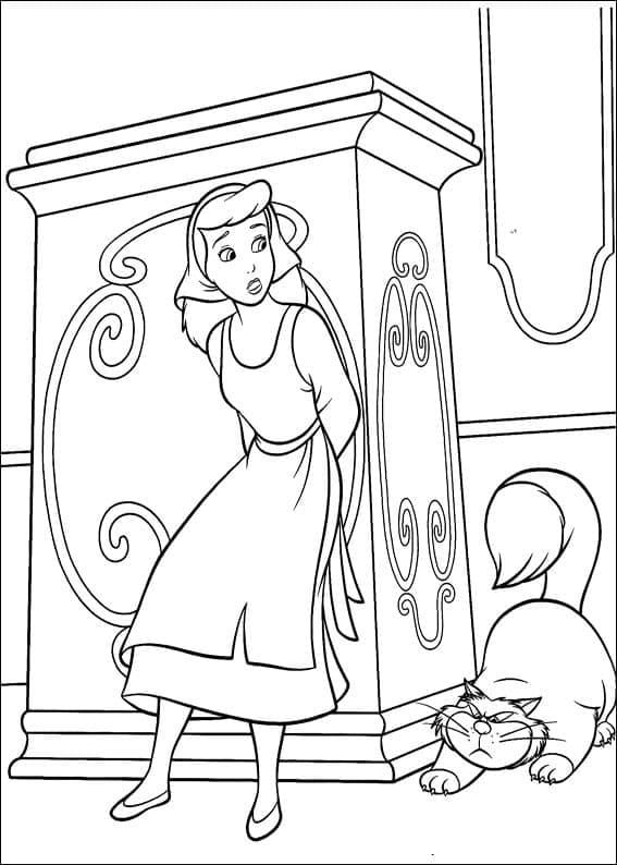 Cô Bé Lọ Lem và Con Mèo