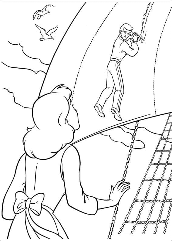 Cô Bé Lọ Lem và Hoàng Tử Trên Tàu