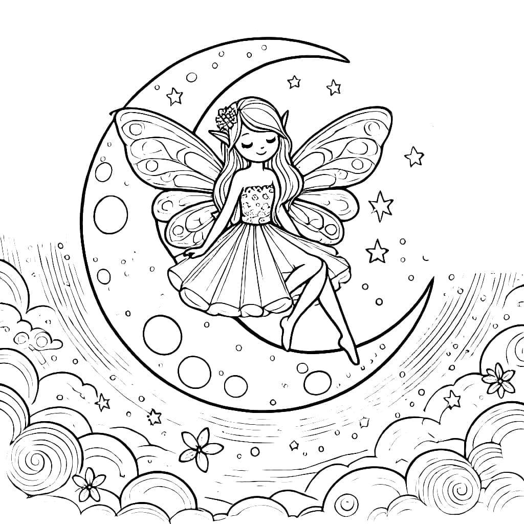 Cô Tiên Nhỏ Trên Mặt Trăng