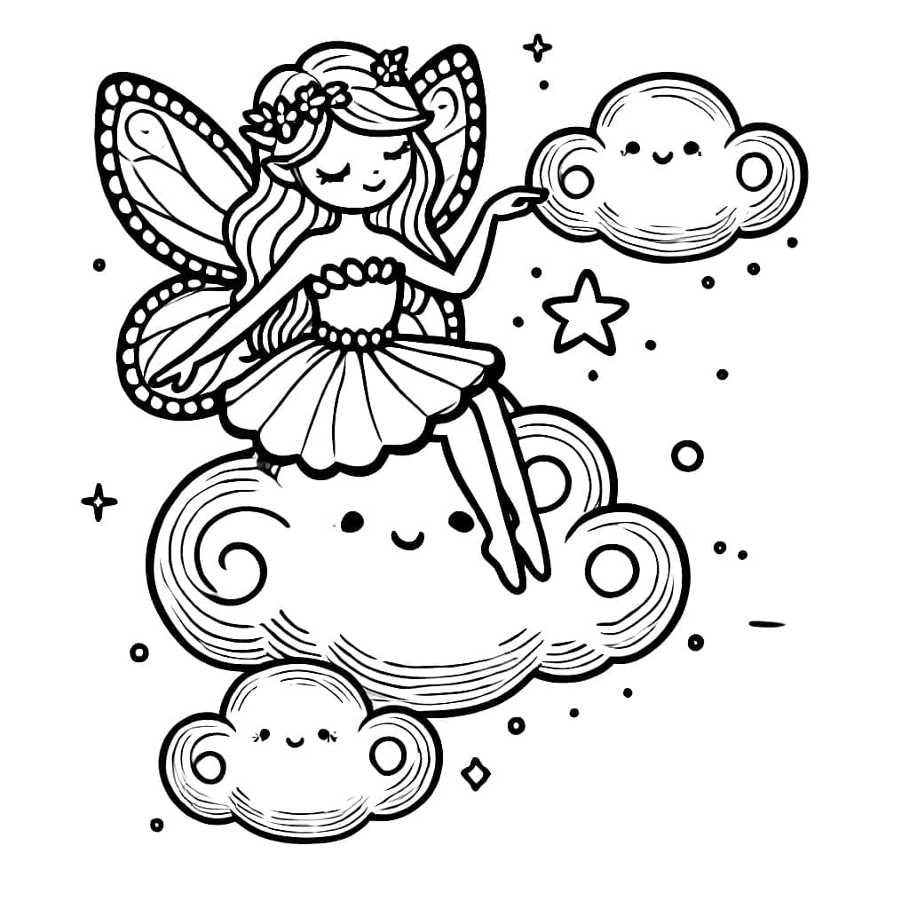 Cô Tiên Nhỏ Trên Mây