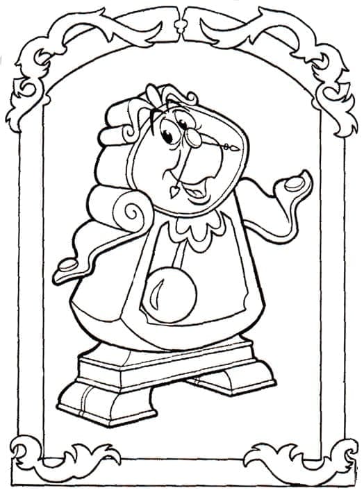 Cogsworth Trong Phim Người Đẹp Và Quái Vật
