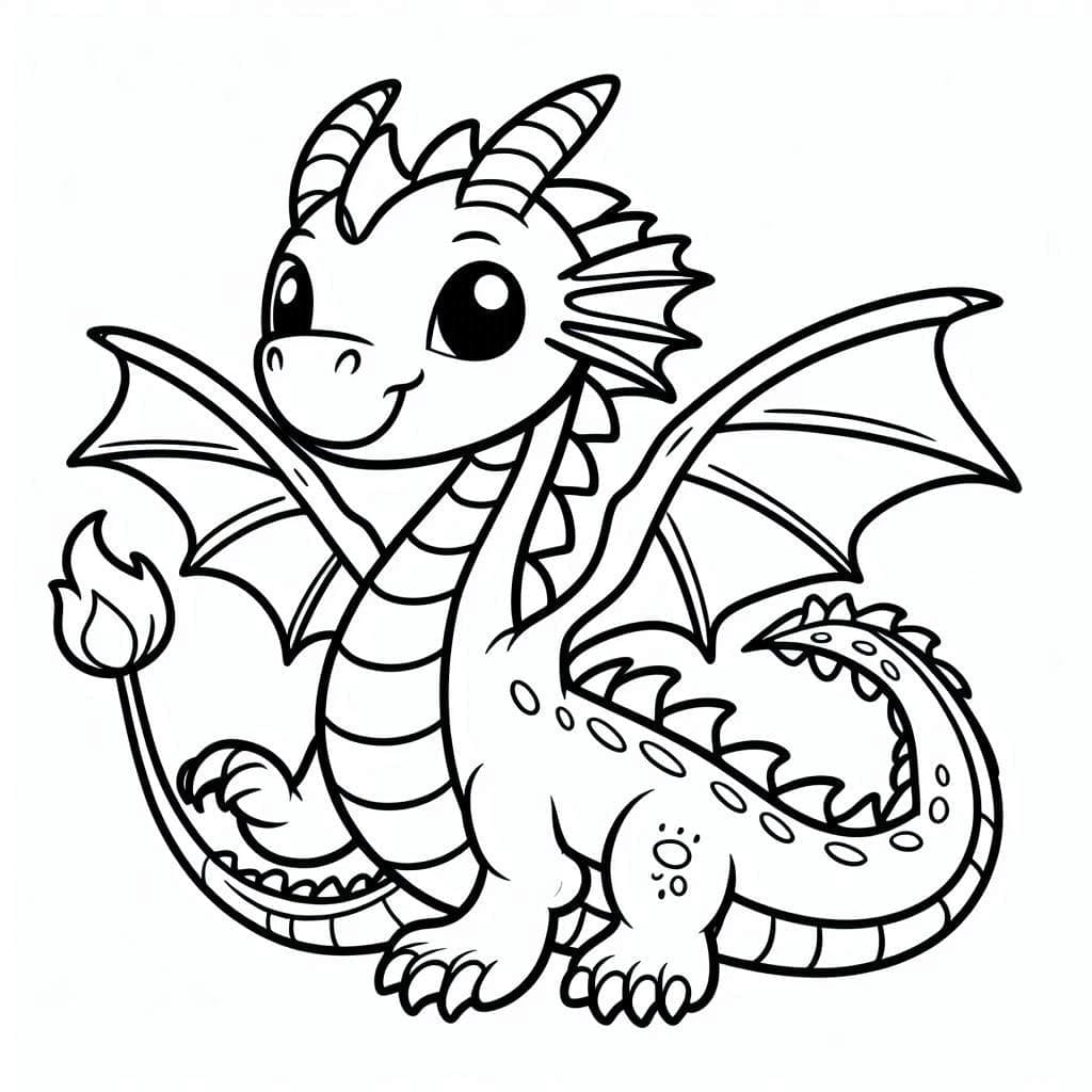 Con Rồng Cute Dễ Thương