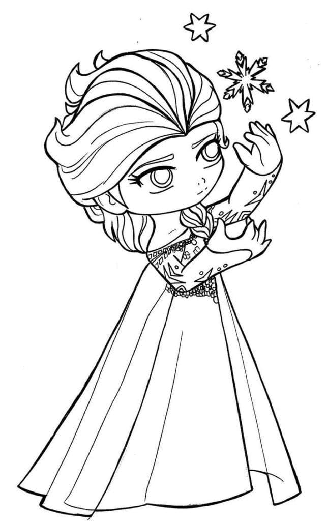 Công Chúa Chibi Elsa