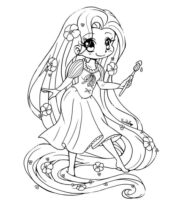 Công Chúa Chibi Rapunzel