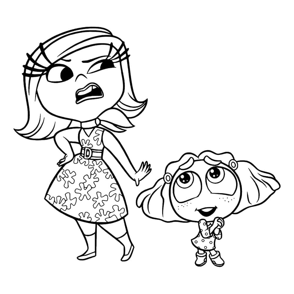 Disgust và Envy Trong Inside Out 2