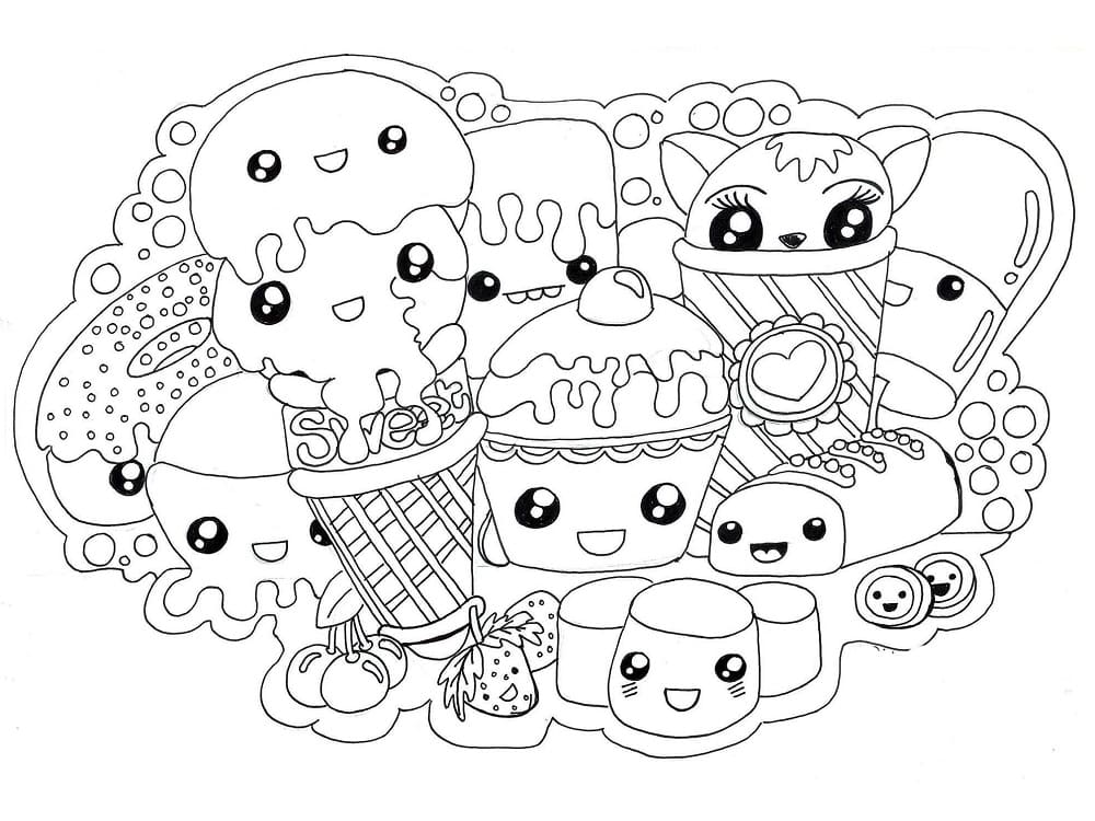 Đồ Ăn Cute Dễ Thương