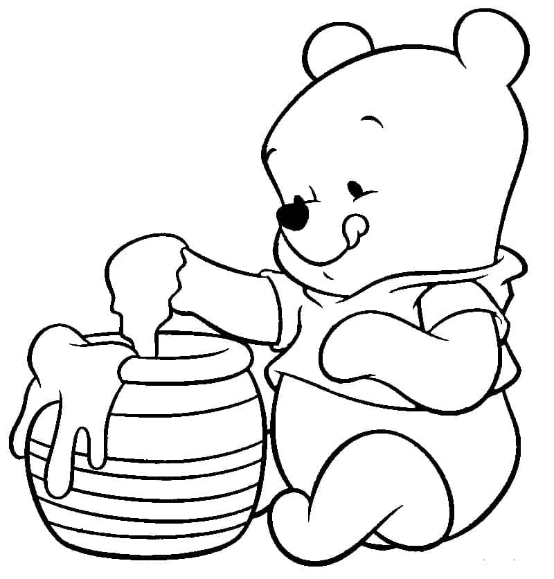 Gấu Pooh Và Hũ Mật Ong