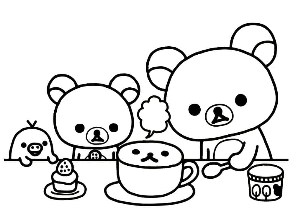 Gấu Rilakkuma Ngộ Nghĩnh