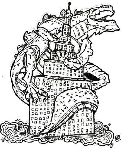 Godzilla Trên Toàn Nhà