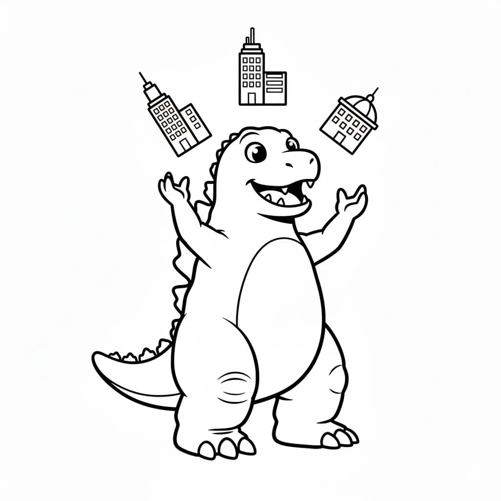 Godzilla Và Những Tòa Nhà