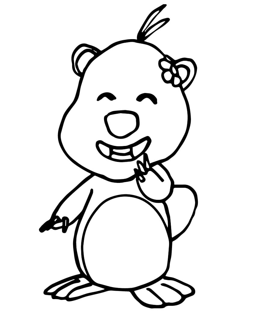 Hải Ly Loopy Mỉm Cười