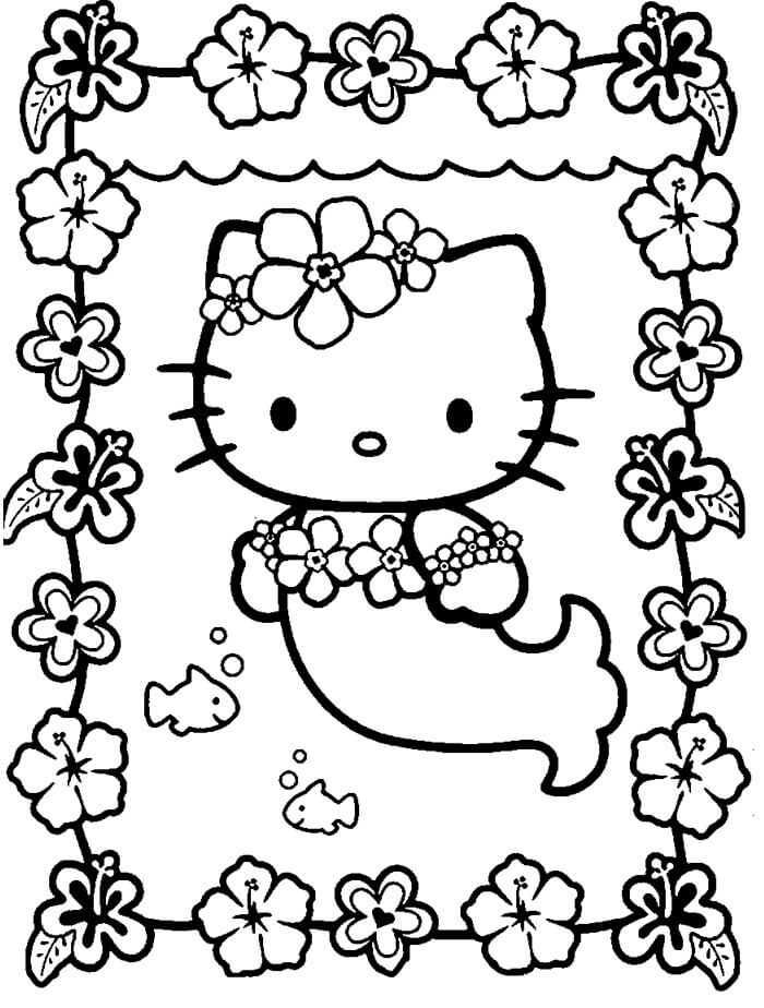 Hello Kitty Nàng Tiên Cá