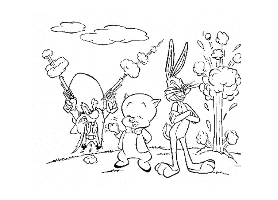 Heo Porky và Các Nhân Vật