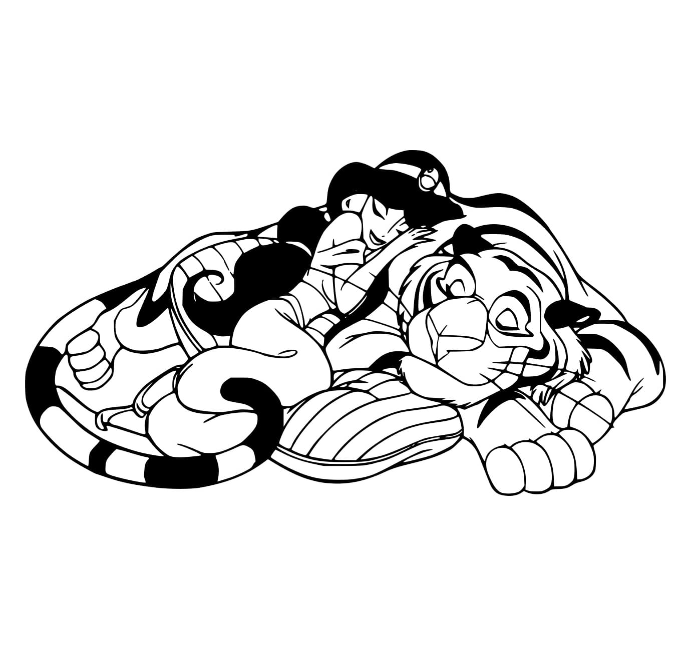 Hổ Rajah Và Jasmine