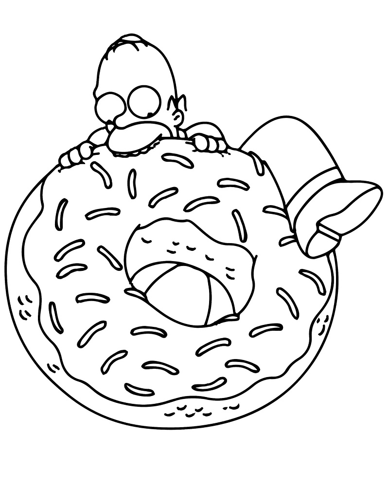 Homer và Chiếc Bánh Khổng Lồ