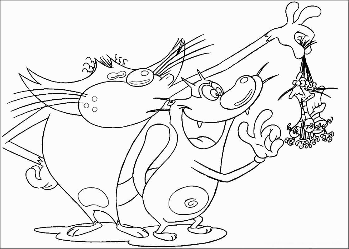 Jack và Oggy Bắt Gián