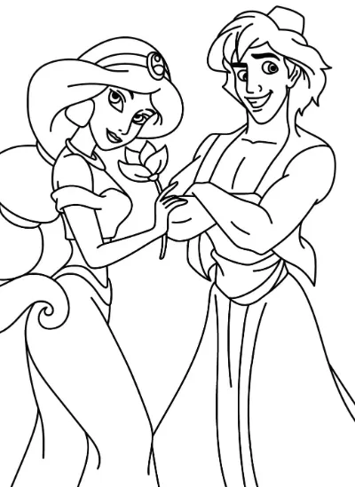 Jasmine Và Aladdin