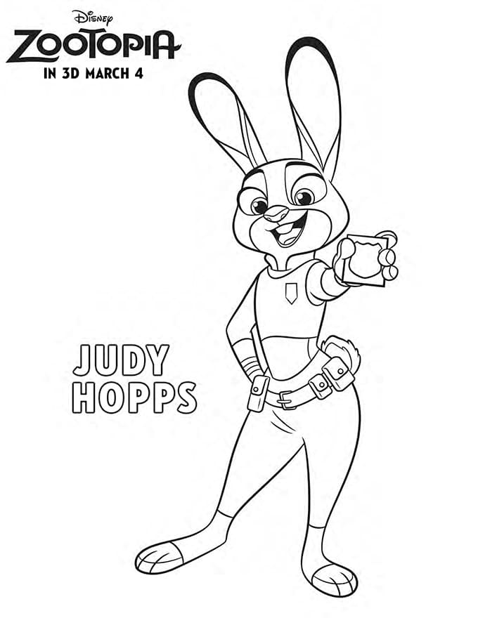 Judy Hopps Trong Zootopia