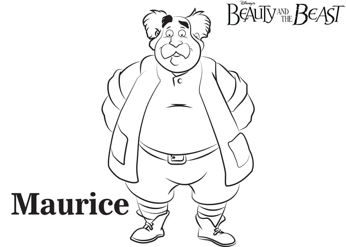 Maurice Trong Phim Người Đẹp Và Quái Vật