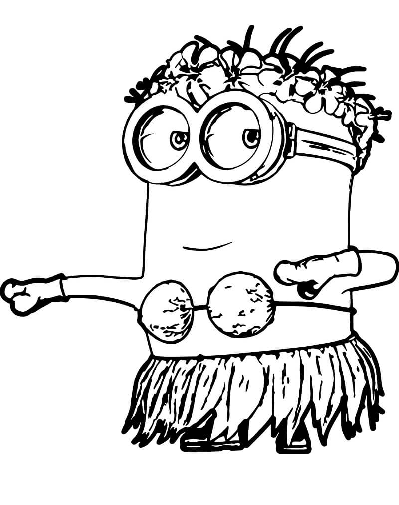 Minion Kevin Múa Hula
