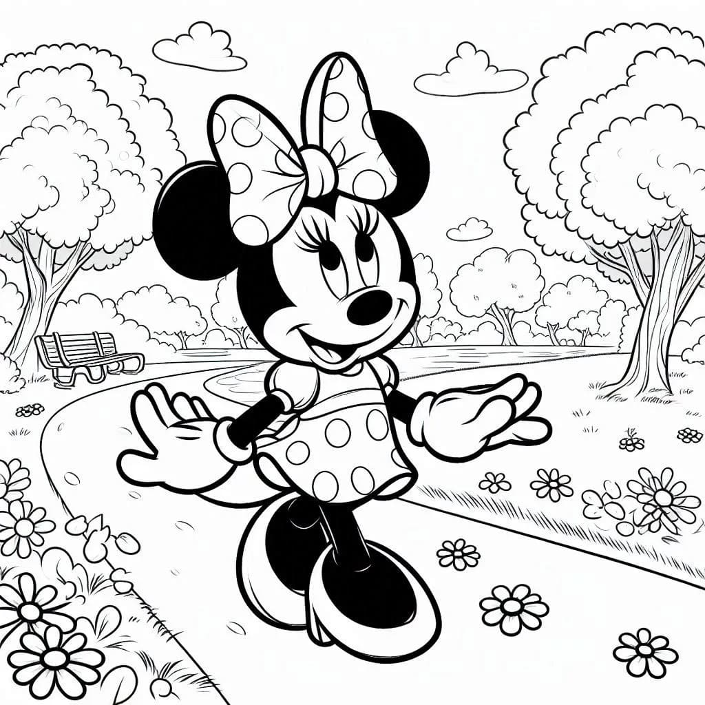 Minnie in Park