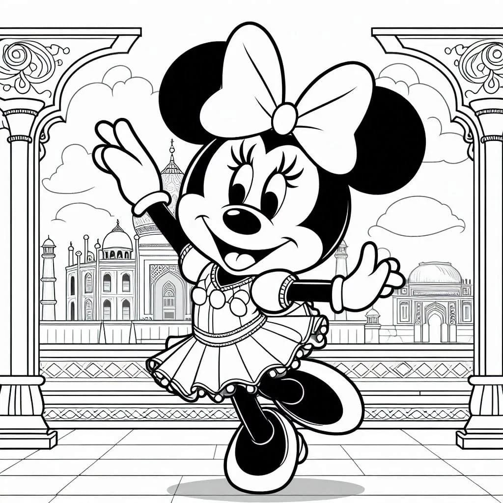 Minnie in Castle