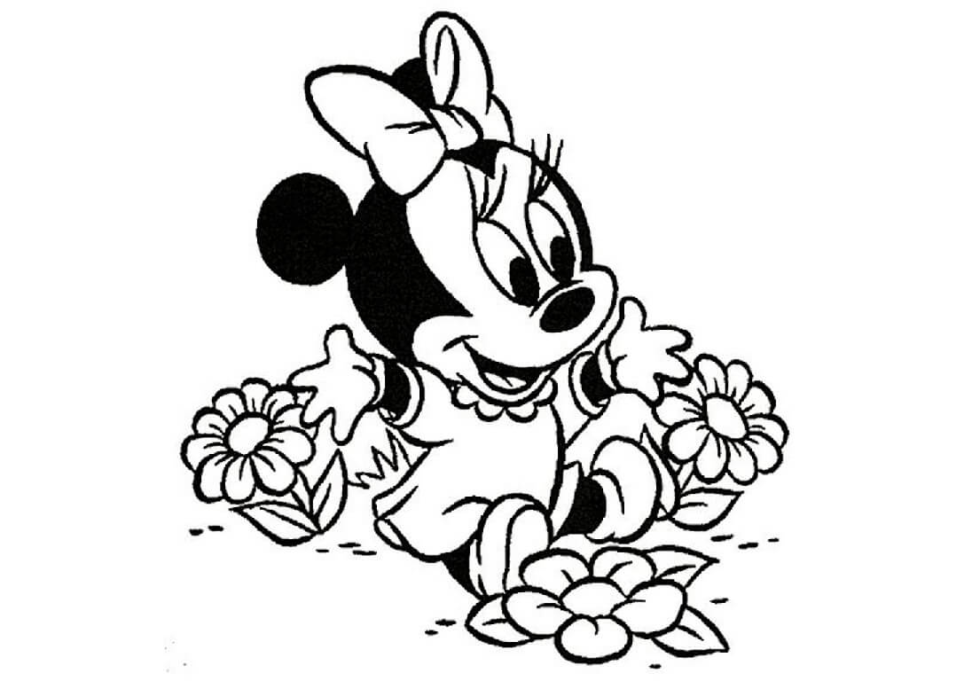 Minnie và Những Bông Hoa