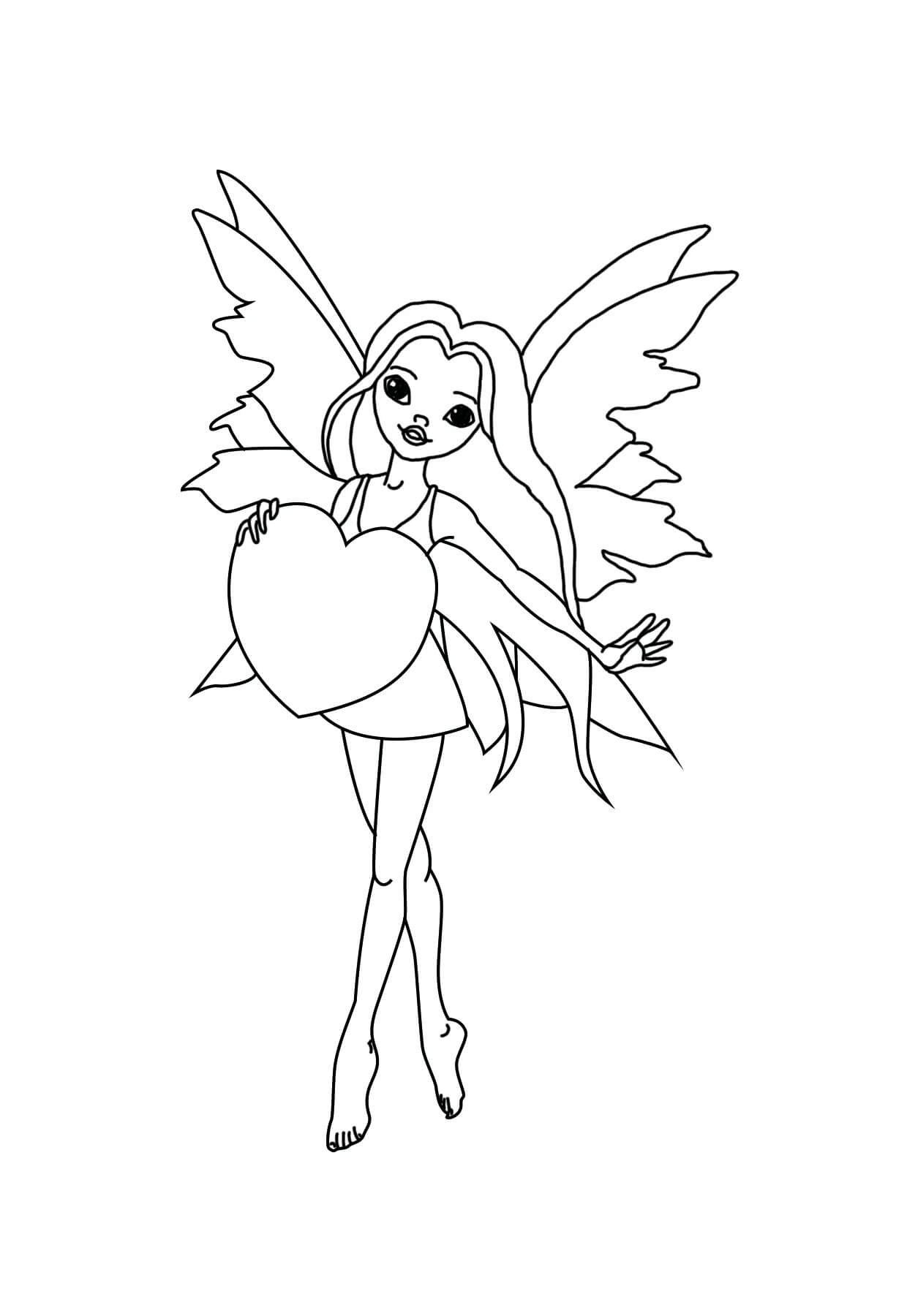 Nàng Tiên Bướm Và Trái Tim