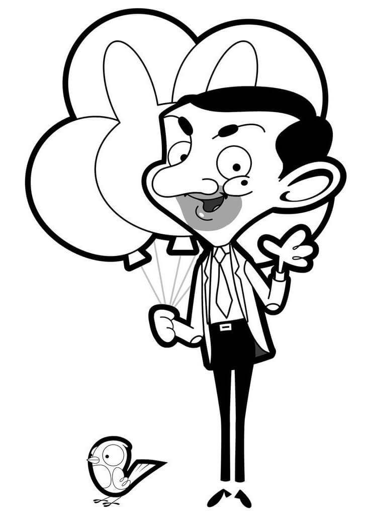 Ngài Bean và Bóng Bay