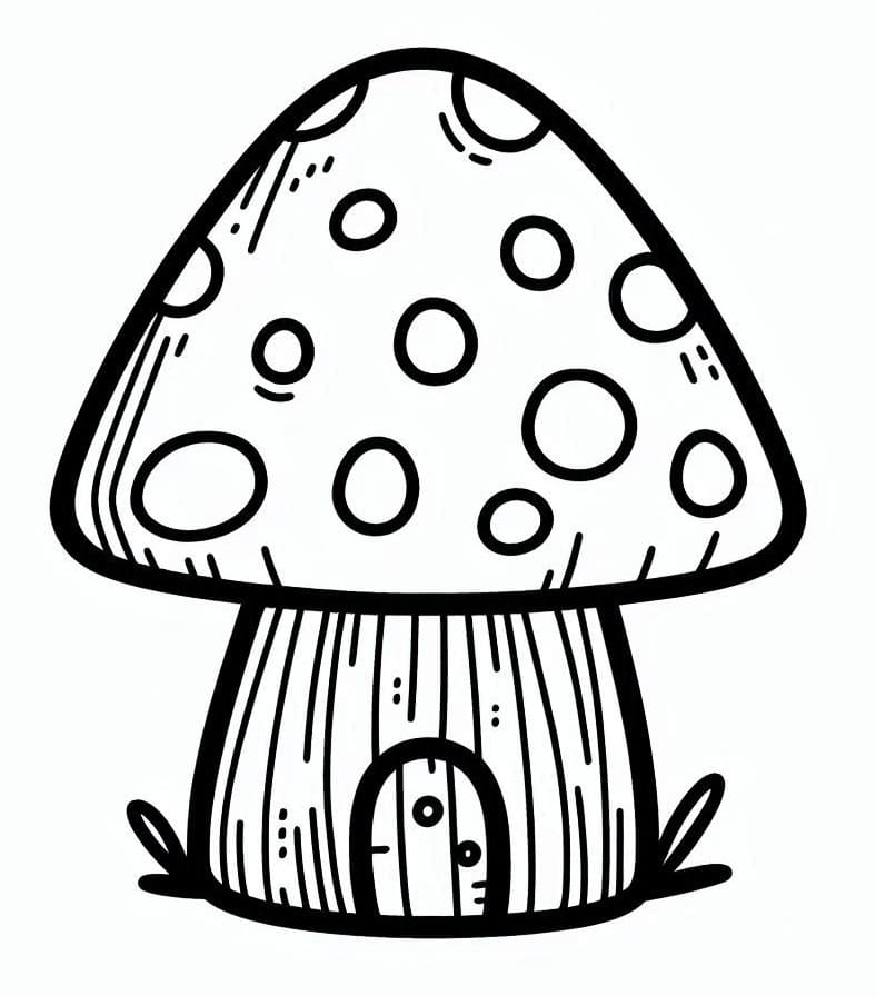 Ngôi Nhà Nấm Đáng Yêu Cute