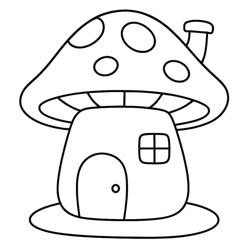 Ngôi Nhà Nấm Nhỏ Xinh