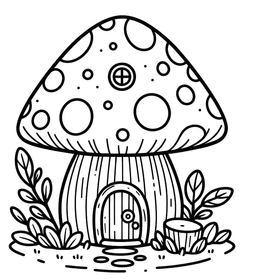 Ngôi Nhà Nấm Xinh