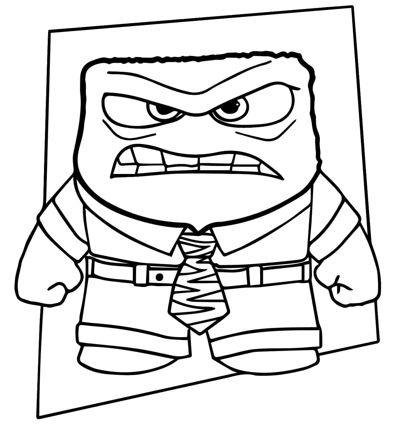 Nhân Vật Anger Trong Inside Out 2