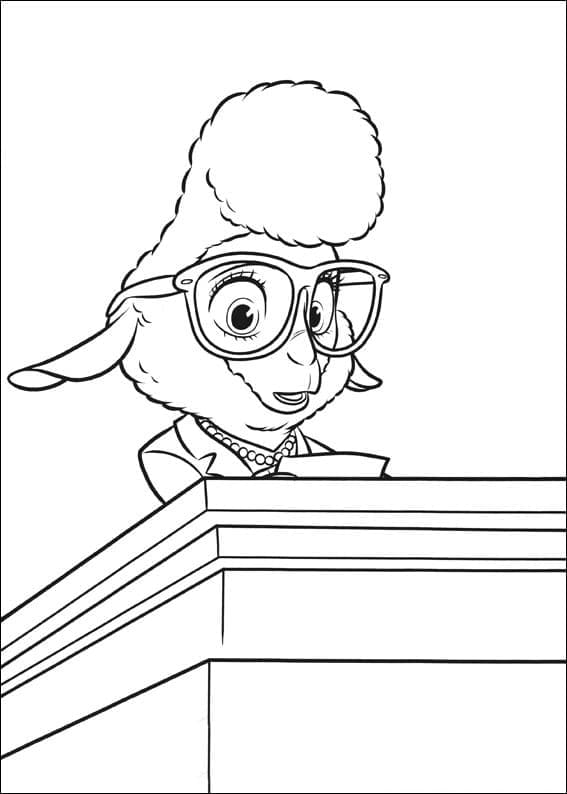 Nhân Vật Bellwether Trong Zootopia