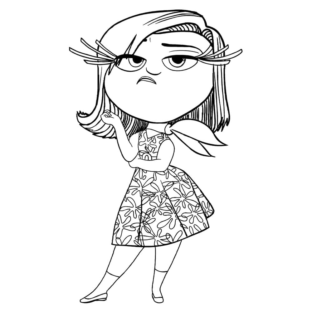 Nhân Vật Disgust Trong Inside Out 2