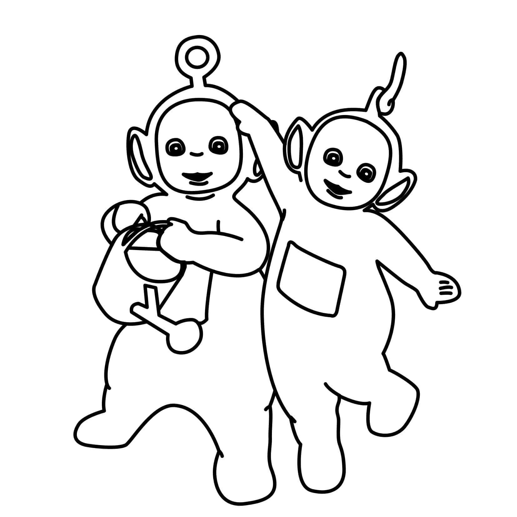 Nhân Vật Po và Laa-laa Trong Teletubbies