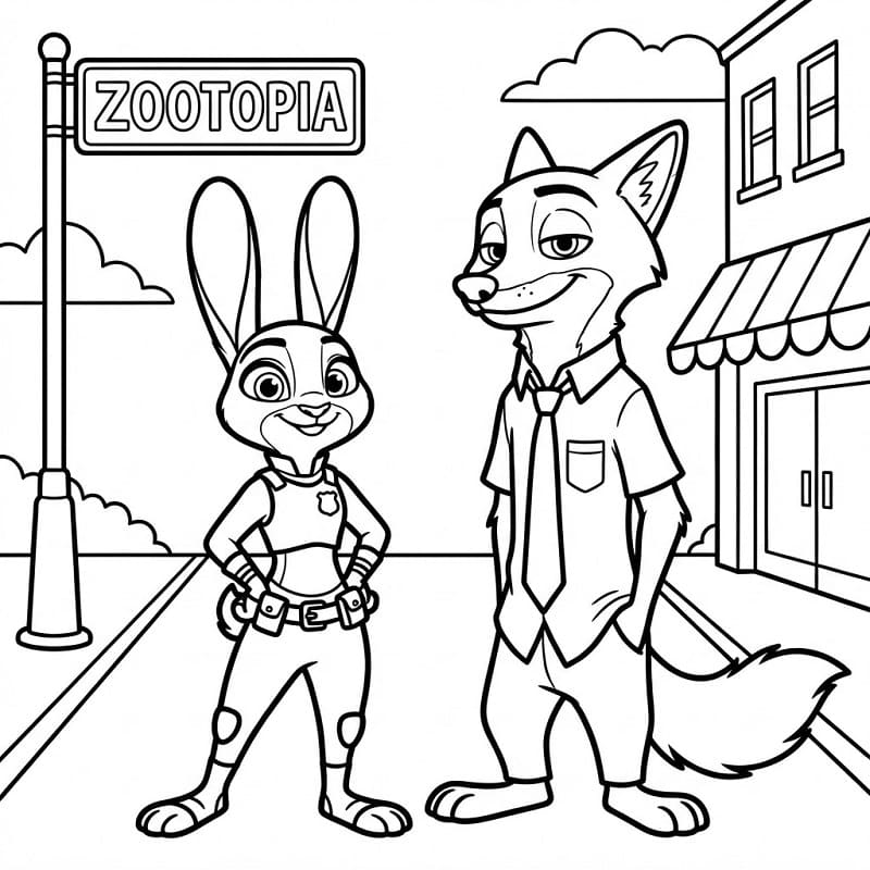 Nhân Vật Trong Zootopia