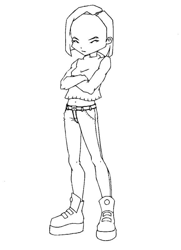 Nhân Vật Yumi Trong Mật Mã Lyoko