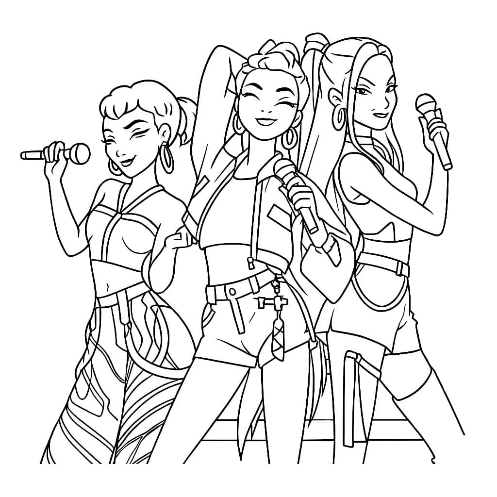 Nhóm Nhạc Thợ Săn Quỷ KPop