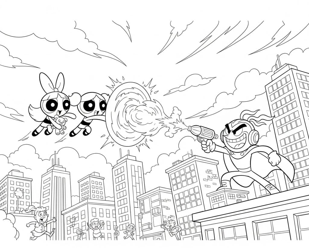 Những Cô Gái Siêu Nhân Trong Trận Chiến