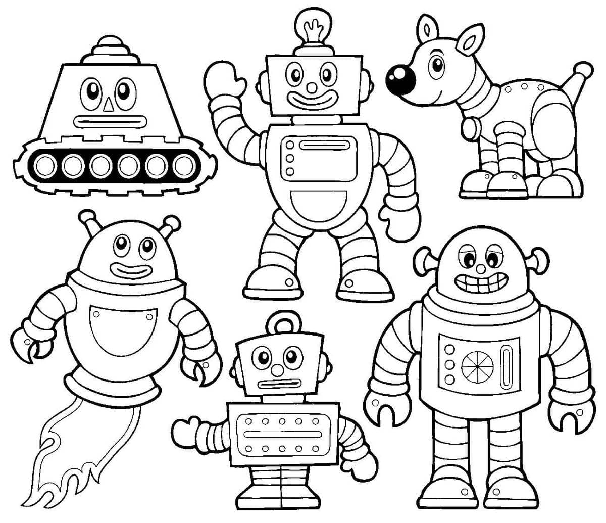 Những Robot Đáng Yêu