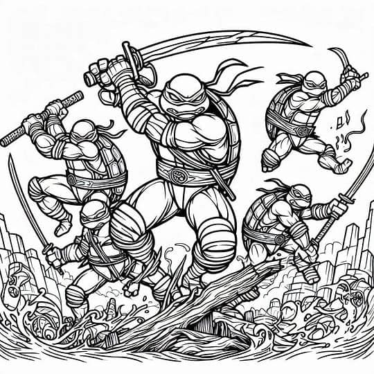 Ninja Rùa Tấn Công