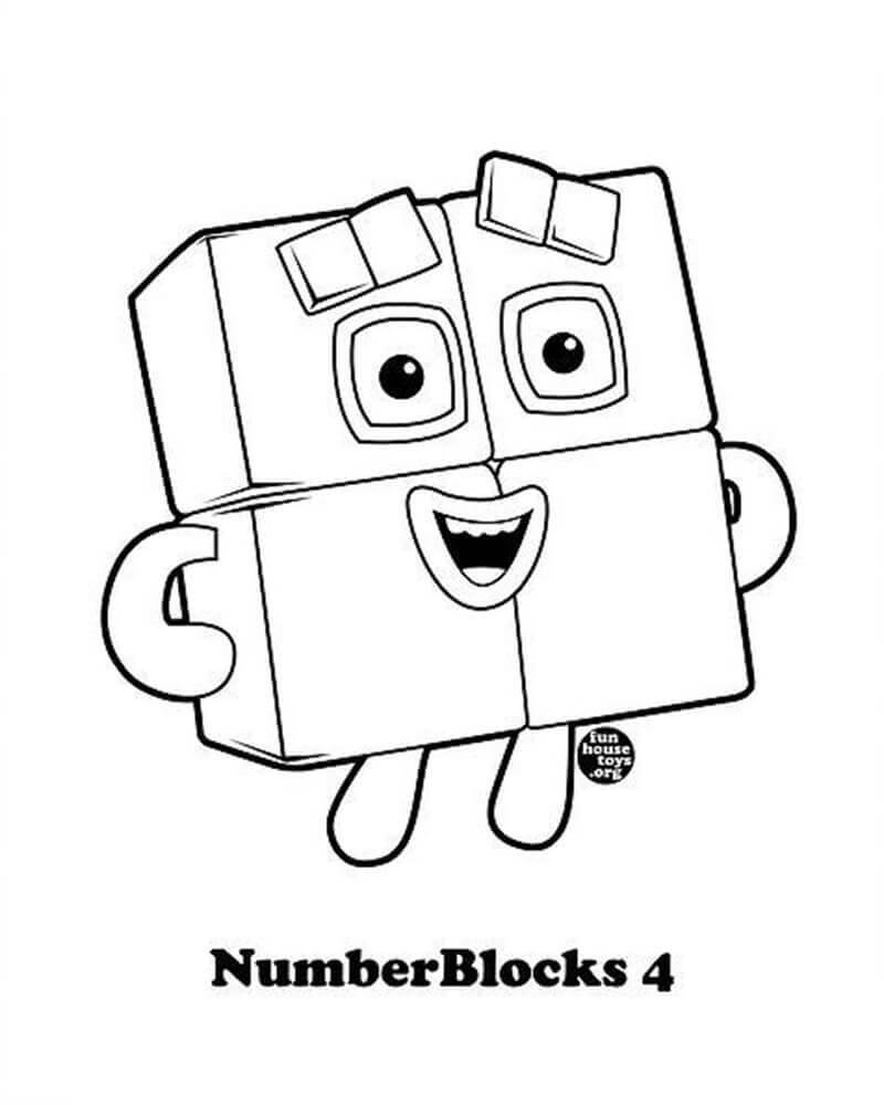 Number Block 4