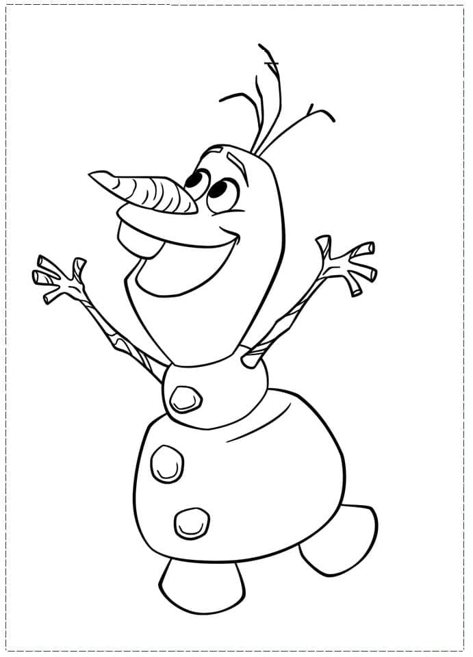 Olaf Trong Hoạt Hình Frozen