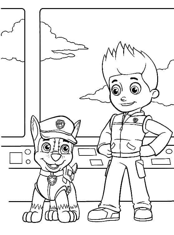Paw Patrol Chase và Ryder